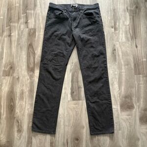 TravisMathew Black Denim Jeans Size 33 Slim Fit Stretch Casual Pants
